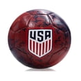 thumbnail image 1 of Icon Sports U.S. Soccer USMNT Size 5 Soccer Ball - Solar Flare [Red Navy], 1 of 3