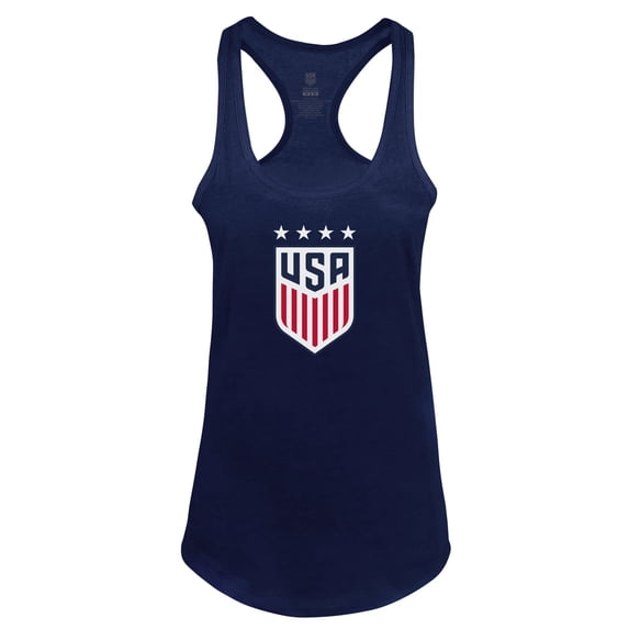 Icon Sports U.S. Soccer USWNT Women's Color Logo Racerback Tank Top