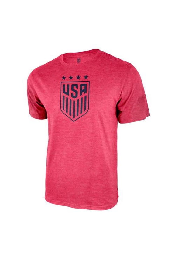 US Soccer Distressed 4 Star Unisex Tee -ST01 Large