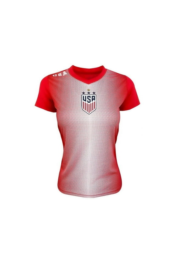 USA Women's Soccer Jersey, Licensed US Women's National Team Shirt, Girls and Women, YL