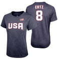 thumbnail image 1 of Icon Sports USWNT Player T Shirt Tee Official USA Flag USWNT Football Tee Top -Medium 04, 1 of 2