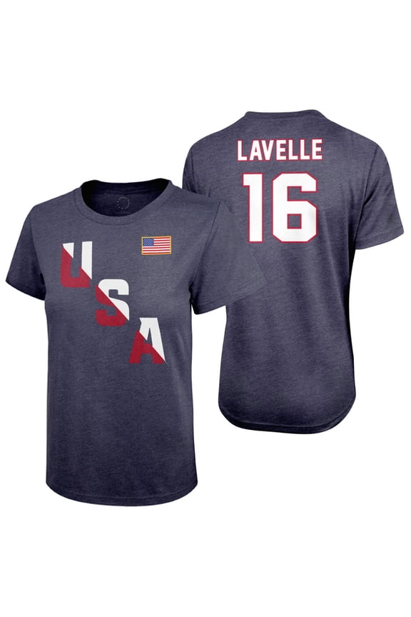 USWNT Player T Shirt Tee Official USA Flag USWNT Football Tee Top -Medium 09