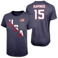thumbnail image 1 of Icon Sports USWNT Player T Shirt Tee Official USA Flag USWNT Football Tee Top -Smal 07, 1 of 1