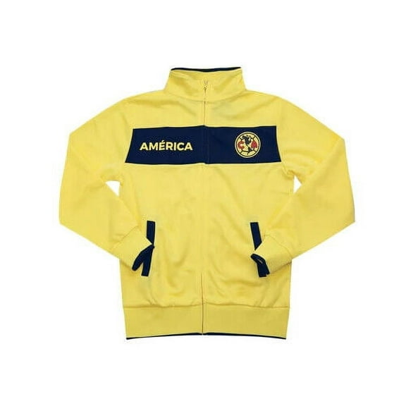 Icon Sports Youth Club America Jacket Licensed Zipper Soccer Jacket Home - YS