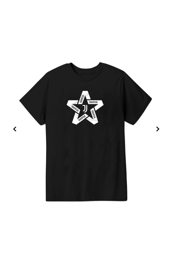 Youth Compatible with Juventus Soccer T-Shirt Cotton Tee -01 Large