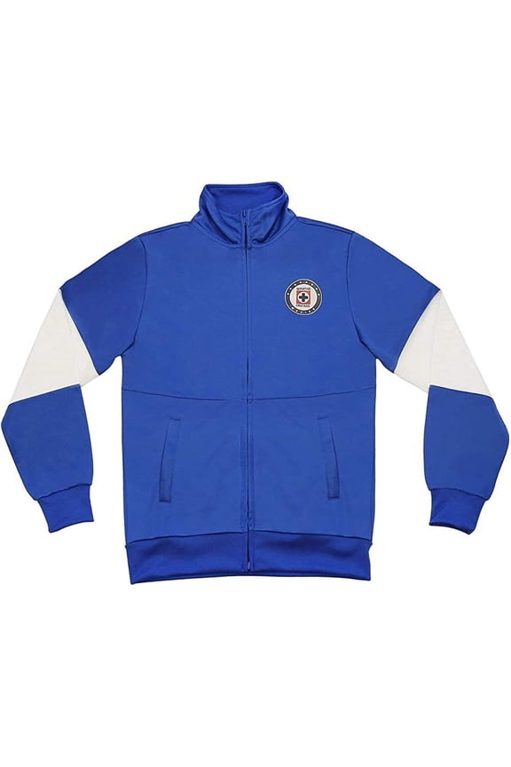 Youth Cruz Azul Jacket Licensed Zipper Soccer Jacket Style - YXL