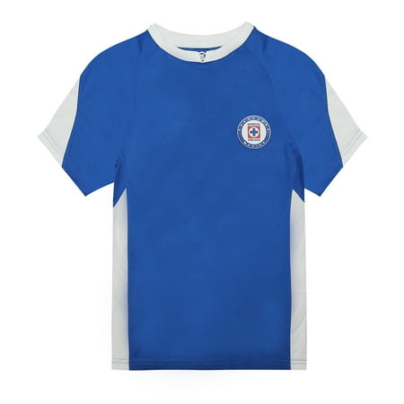 Icon Sports Youth Cruz Azul Soccer Poly Shirt Jersey -02 YS