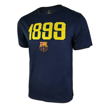 Icon Sports Youth FC Barcelona Officially Licensed Soccer T-Shirt Cotton Tee -02 XL