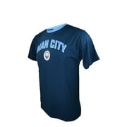 Icon Sports Youth Manchester City Officially Soccer Poly Shirt Jersey -18 YM