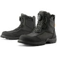 thumbnail image 1 of Icon Stormhawk Mens Waterproof Motorcycle Boots Black 8.5 USA, 1 of 3