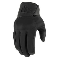 Icon Tarmac 2 Mens Textile Motorcycle Gloves Black LG
