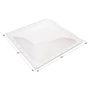 Icon Technologies 01863 - 34"W x 34"L White Square Outer Skylight