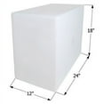 thumbnail image 1 of Icon Technologies 12718 - WT2454 20 gal. Fresh Water Tank with 1/2" Fittings (24"L x 18"W x 12"H), 1 of 2