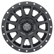 ديناميكيات مركبة الرمز 2017858347SB 17 X 8.5 الضغط 6 X 5.5IN 4.75INBP 0MM OFFSET- SAT BLACK