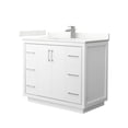thumbnail image 1 of Wyndham Collection WCF111142SWHGTUNSMXX Icon 42" Free Standing Single Basin Vanity Set -, 1 of 7