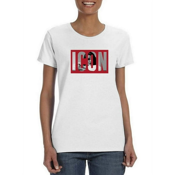 Icon Woman T-Shirt Women -Smartprints Designs, Female x-Large