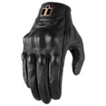 thumbnail image 1 of Icon Womens Pursuit Classic Perforated Gloves - Black, 1 of 2