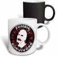 thumbnail image 1 of 3drose, Icon Zombie Survivors 3 on Transparent, 11oz Magic Transforming Mug, 1 of 7