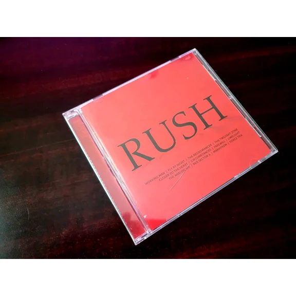 Icon by Rush  Classic Rock Compilation Audio CD  Very Good Condition  Essential Hits Collection from Legendary Progressive Rock Band