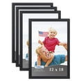 thumbnail image 1 of Icona Bay 12x18 Black Sturdy Wood Composite Picture Frames, 4 Pack, Liberty Collection (US Company), 1 of 6