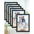 thumbnail image 1 of Icona Bay 5x7 Black Picture Frames, Contempo-Modern Style, 6 Pack, Noble Collection (US Company), 1 of 7