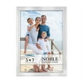 thumbnail image 1 of Icona Bay 5x7 Brushed Silver Picture Frame, Contempo-Modern Style, 1 Pack, Noble Collection (US Company), 1 of 7