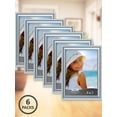thumbnail image 1 of Icona Bay 5x7 Silver Picture Frames, Shabby-chic Style, 6 Pack, Inspirations Collection (US Company), 1 of 7
