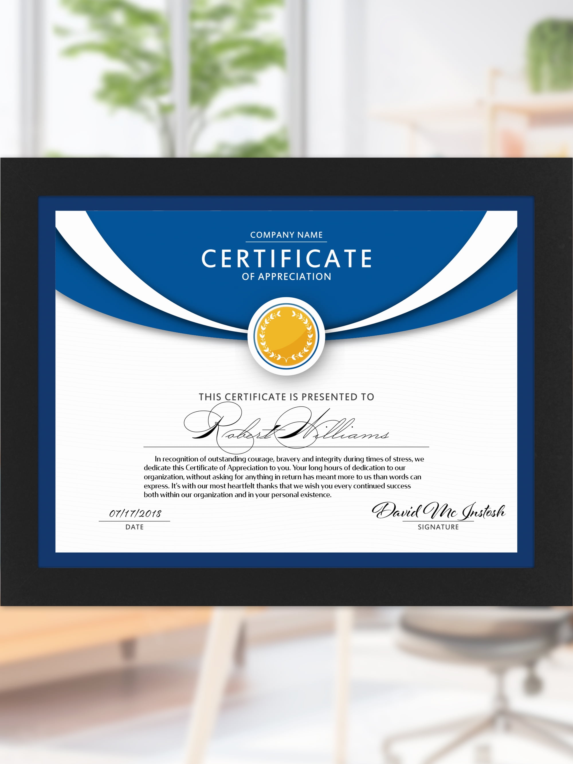 Icona Bay 8.5x11 Black Diploma Frame, 1 Pack, Exclusives Collection (US ...
