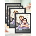 thumbnail image 1 of Icona Bay 8x10 Black Picture Frame, Modern Style, 4 Pack, Impresia Collection (US Company), 1 of 6