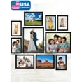 thumbnail image 1 of Icona Bay Gallery Set of Black Picture Frames, Modern Contemporary Style, 10 Multi-Size Frames, Maestro Collection (US Company), 1 of 7