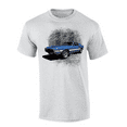 thumbnail image 1 of Iconic 1970's Blue GT 500 Mustang Shelby Cobra Automotive Enthusiasts Muscle Car Short Sleeve Adult Graphic T-Shirt-Ash-xl, 1 of 1