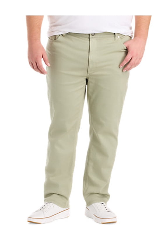 Iconic 5-Pocket Everyday Stretch Pants Seagrass Olive 44 x 30