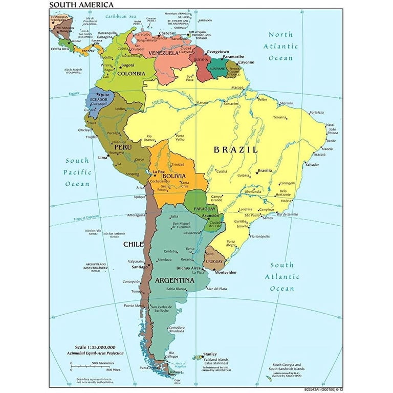 Large Detailed Political Map Of The World With Capitals World Map