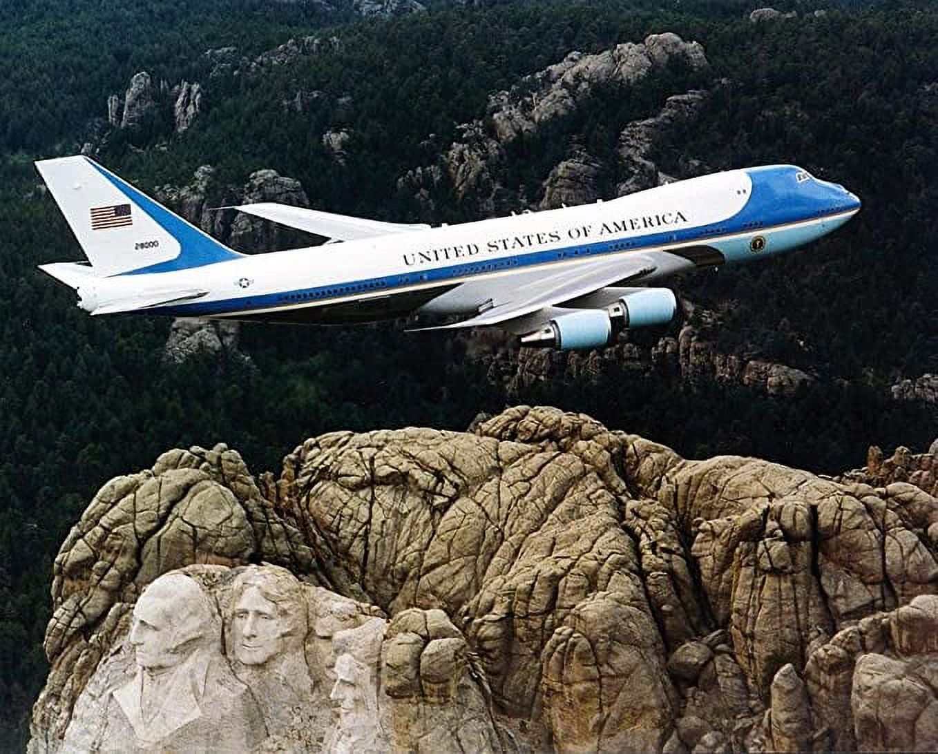 Iconic Arts Laminated 30x24 inches Poster: Air Force One President of ...