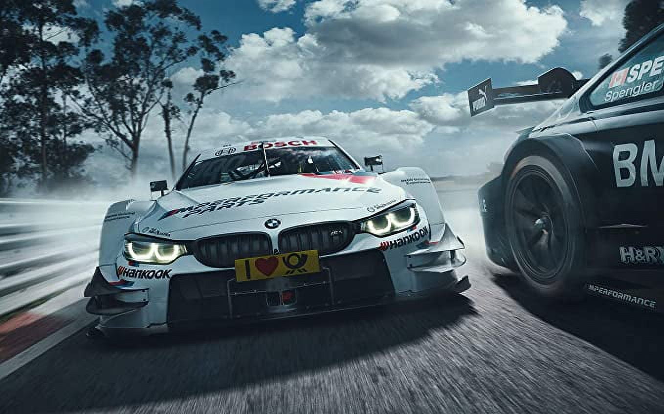 Iconic Arts Laminated 42x24 Poster: BMW m4 DTM 4k Wide - Walmart.com