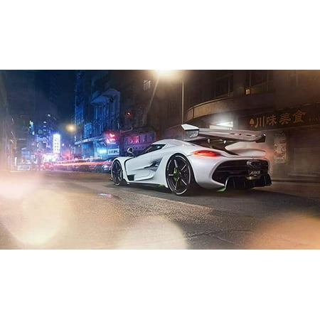 Iconic Arts Laminated 42x24 Poster: Koenigsegg jesko Prototype 2019 HD