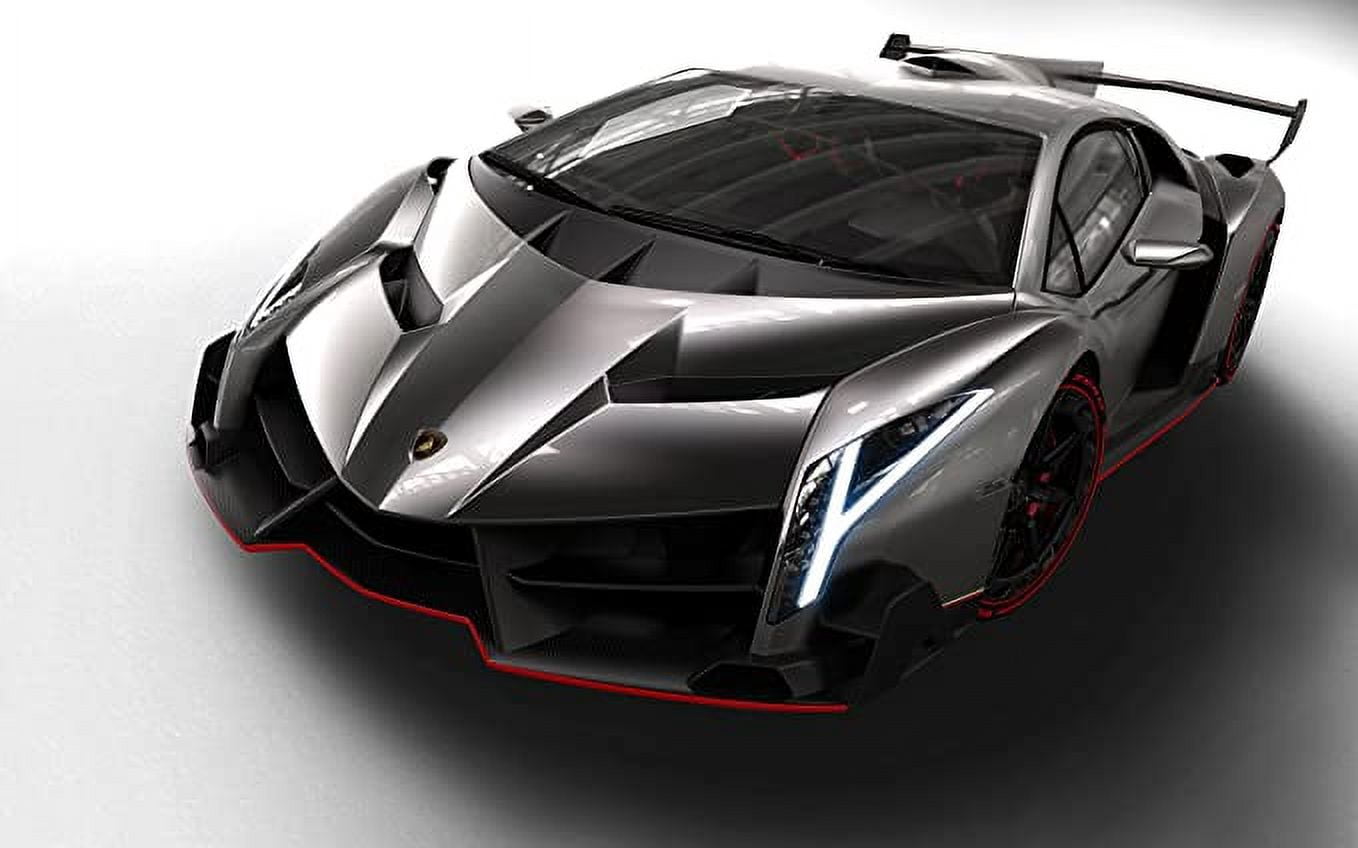 Iconic Arts Laminated 42x24 Poster: Lamborghini veneno