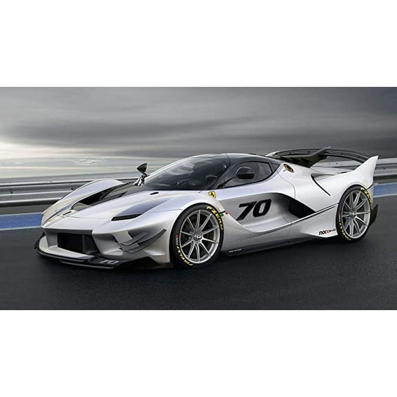 Iconic Arts Supercar- Ferrari FXX K-Evo Laminated 24x36 Poster