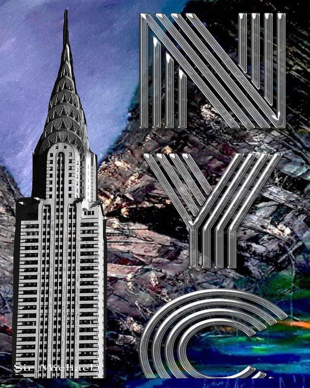 Iconic Chrysler Building New York City Sir Michael Huhn Artist Drawing
