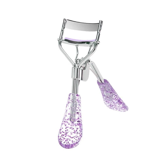 Iconic Eyelash Curler, Eyelash Curler with Pads, Lash Curler Achieve Precise Control and Long-Lasting Makeup Artist Tool for All Eye Shapes Achieve Perfect Curls - Purple