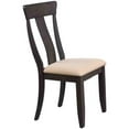 thumbnail image 1 of Wood Dining Chairs in Black Stone (Set of 2), 1 of 3