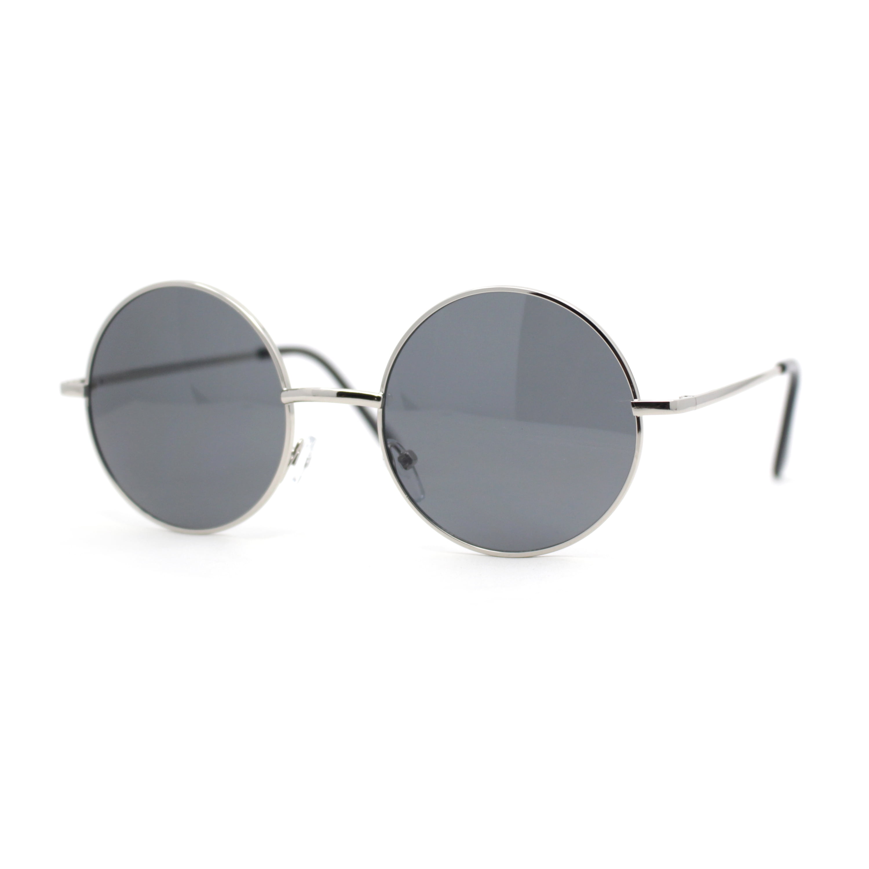 Classic Iconic Hippie Large Circle Lens Round Metal 