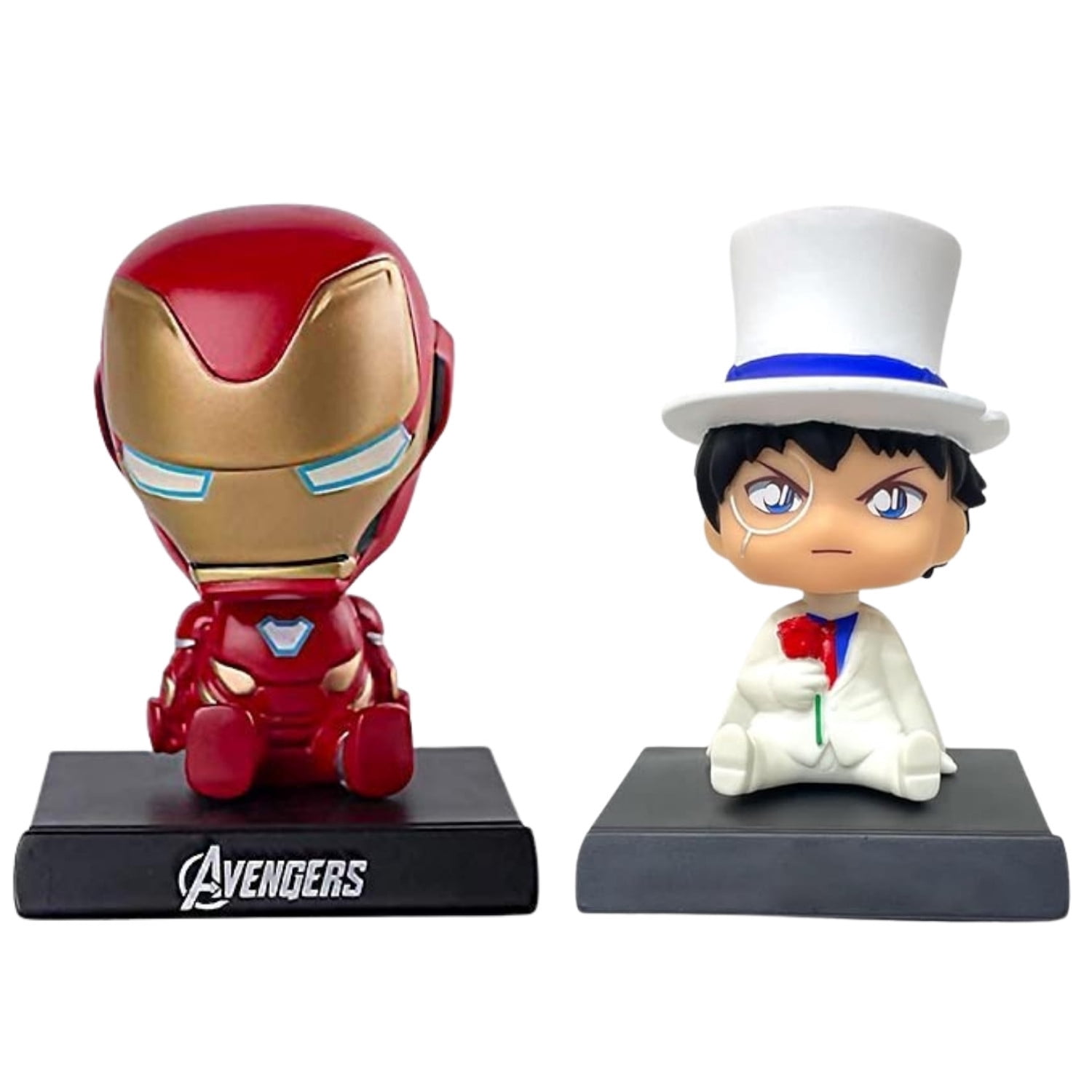 Iconic Keychains Super Hero Action Figure Limited Edition Bobblehead ...