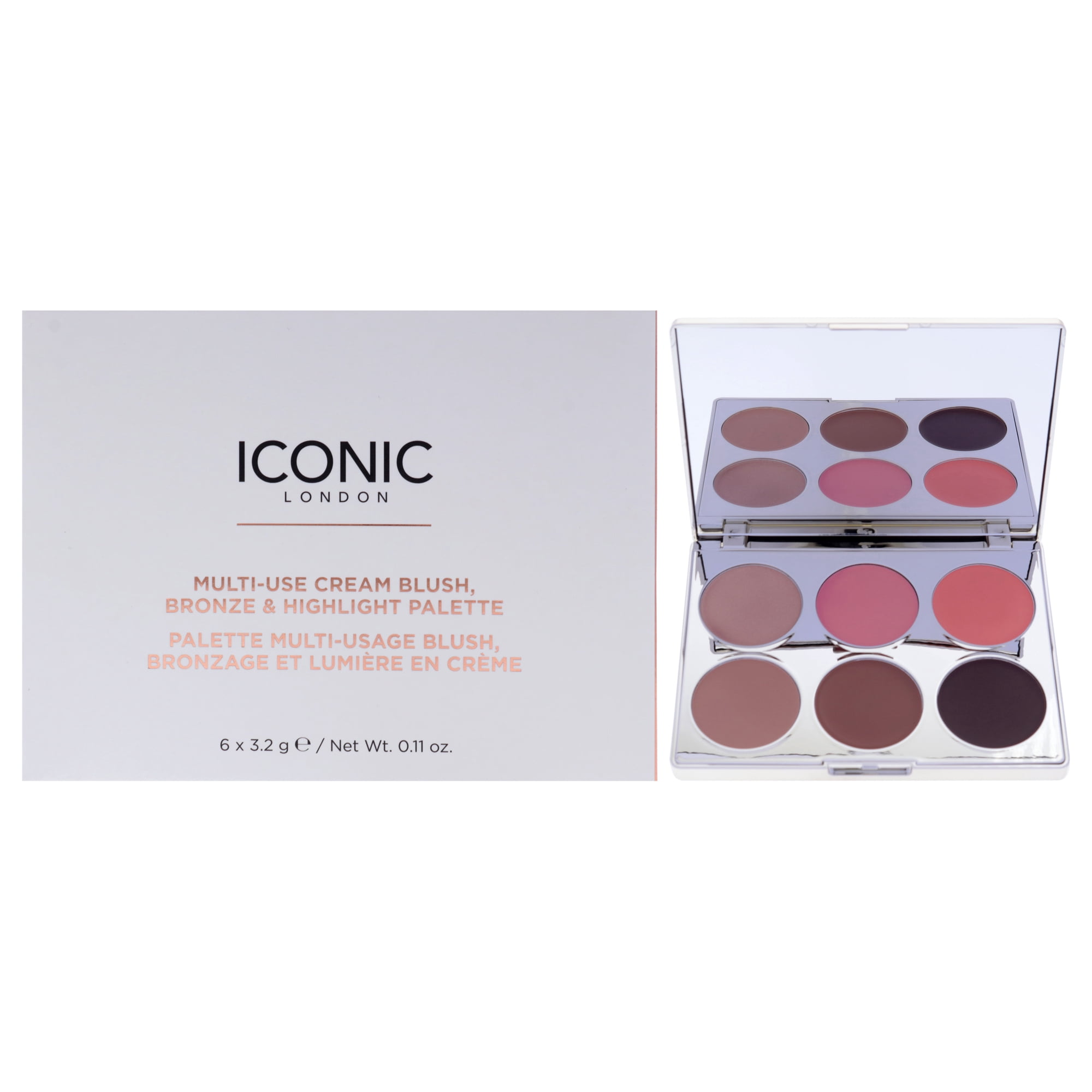 Iconic London Multi-Use Cream Blush 6 x 3.2g / 0.11 oz - Walmart.com