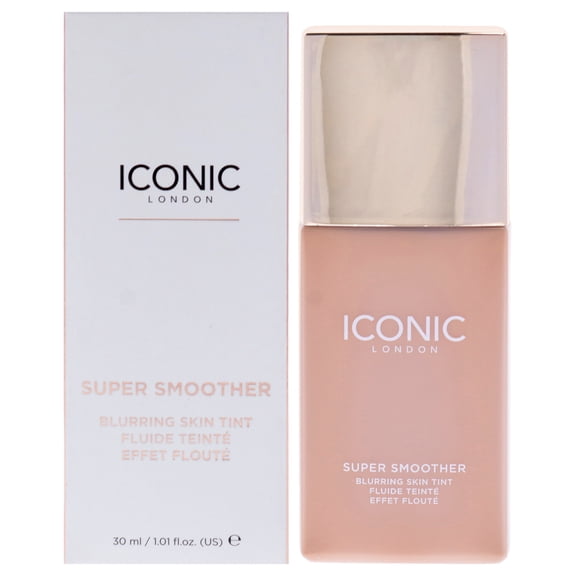 Iconic London Super Smoother Blurring Skin Tint - Neutral Medium , 1.01 oz Makeup