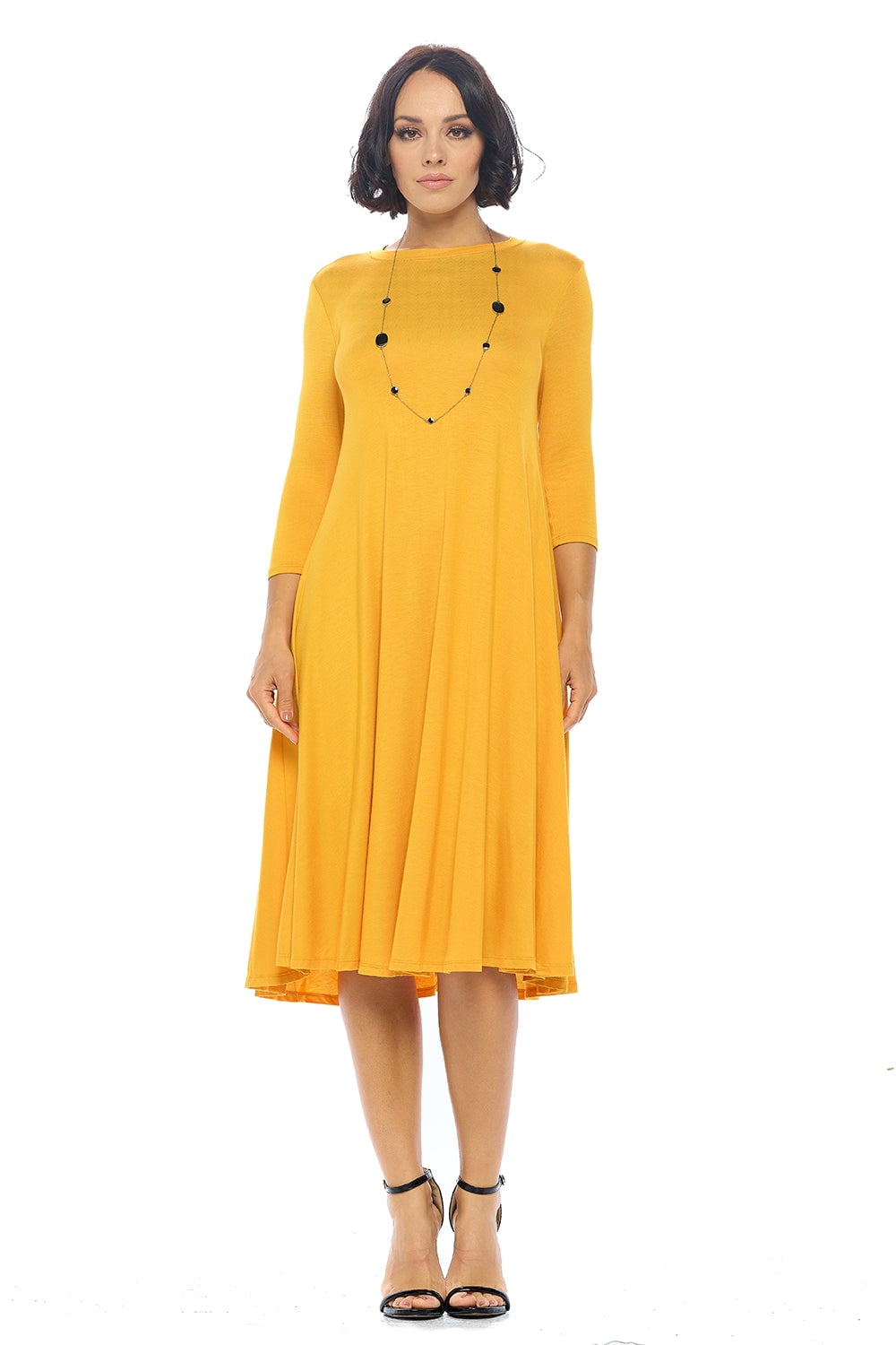 Trapeze 2025 midi dress