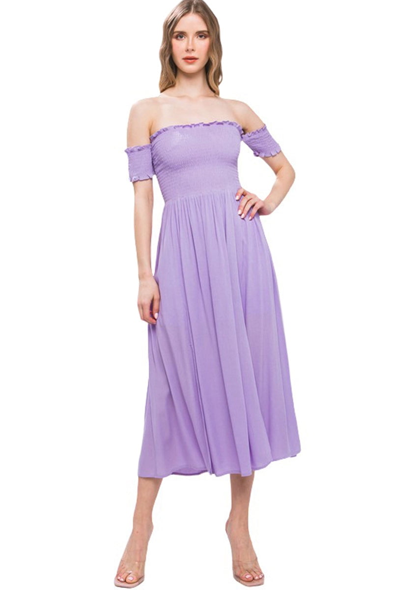 Iconic off shoulder dress cheap