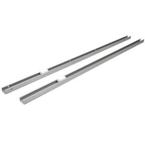 Iconic Marine Boat Door Slides 20110-350649 | 47 3/4 Inch Aluminum 2PC