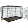 thumbnail image 1 of Iconic Pet Foldable Double Door Pet Crate with Divider, Small, 30"L, 1 of 7