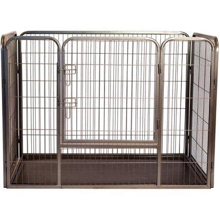 Iconic Pet, Heavy Duty Kennel, Pet Crate, 36-in